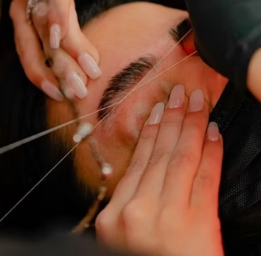 Eyebrow tint and threading — precision shaping in Matraville